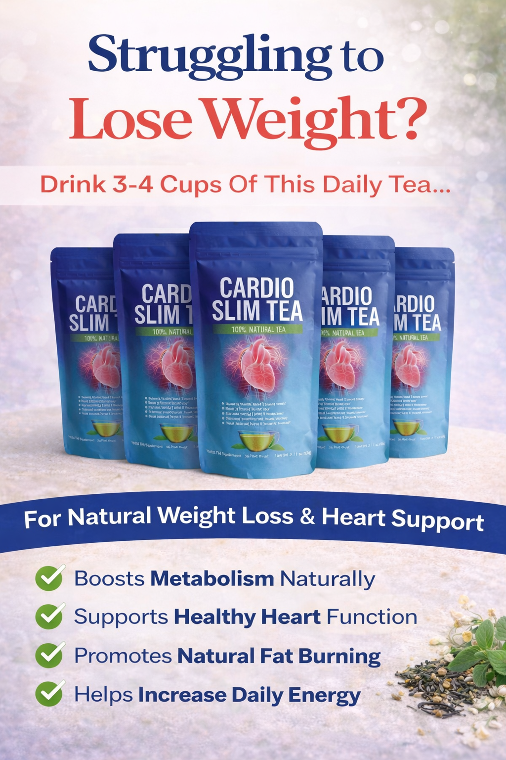 A Simple Daily Tea Habit to Support Natural Weight Loss and support cardiac Health