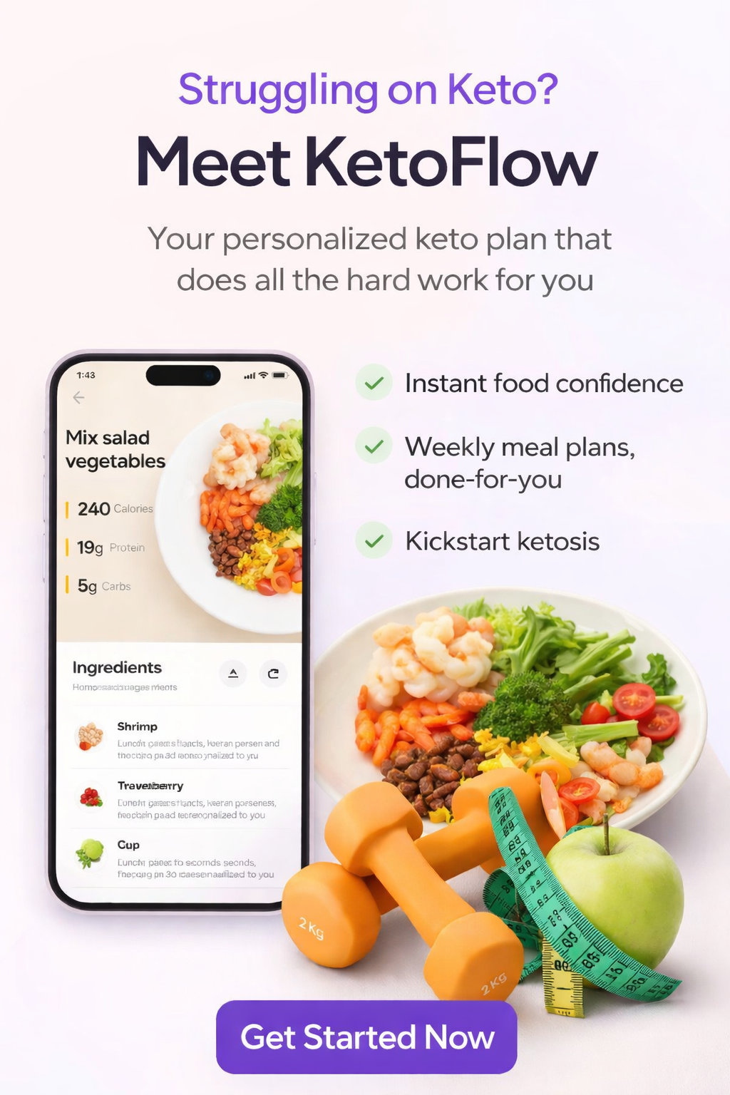 KetoFlow – AI × Keto Diet