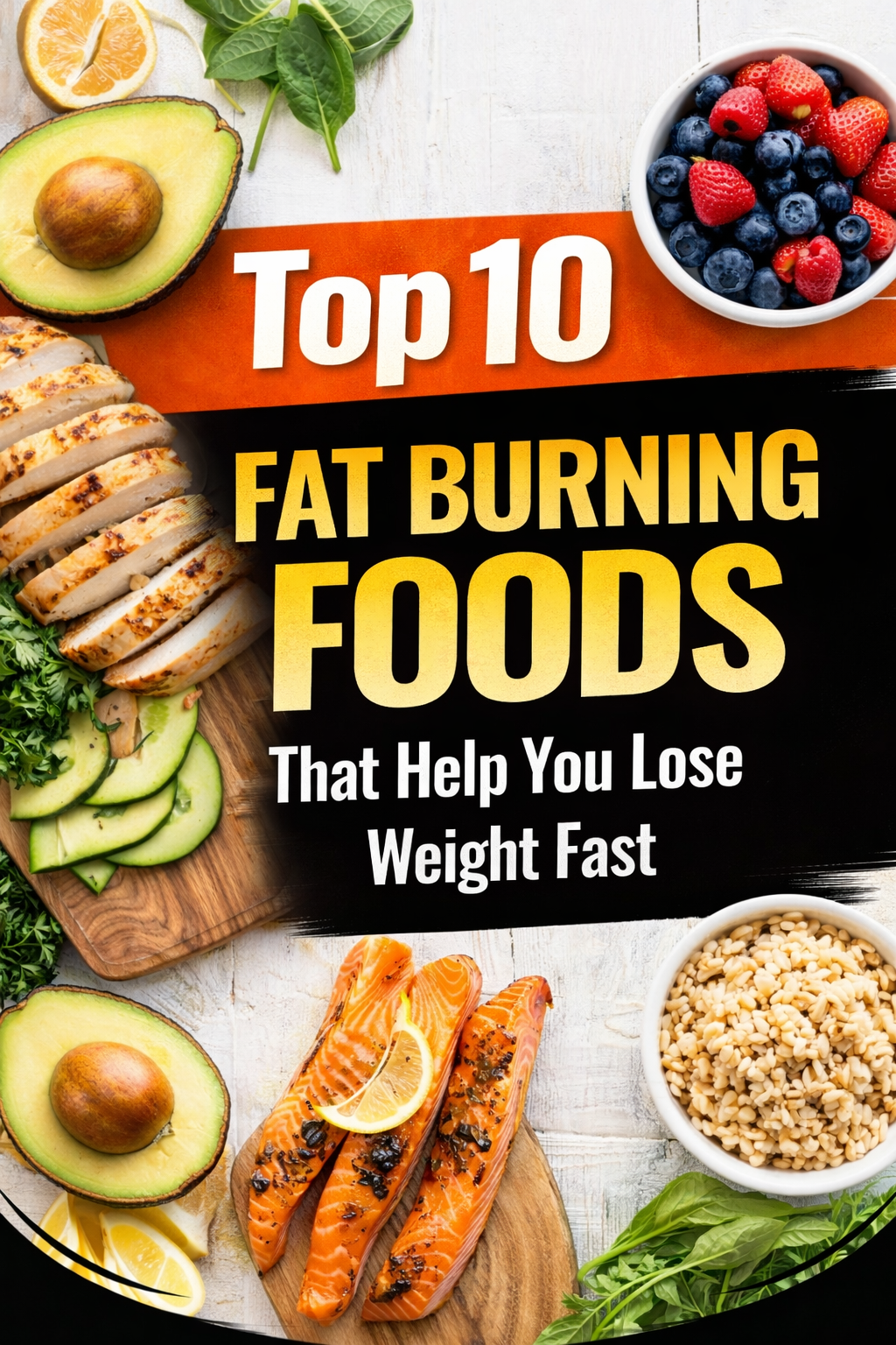 Top 10 Fat Burning Foods That Help You Lose Weight Fast